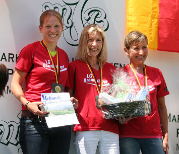 Miriam K�hler, Rosi Kn�ble und Claudia Falk